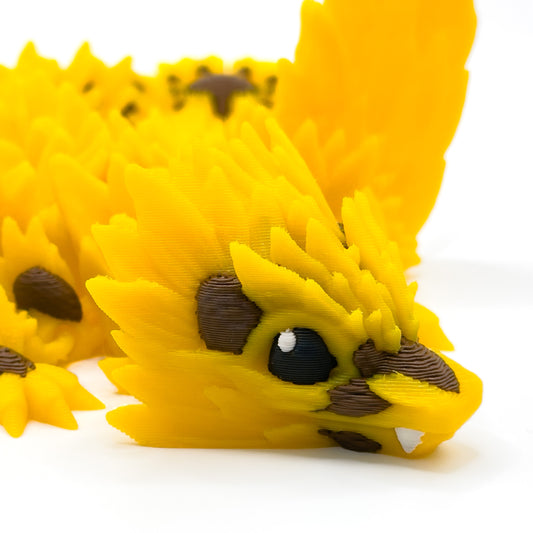 Baby Winged Sunflower Dragon