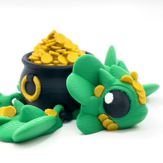 Lucky Turtle - 3D Printed Turtle - Close Up View