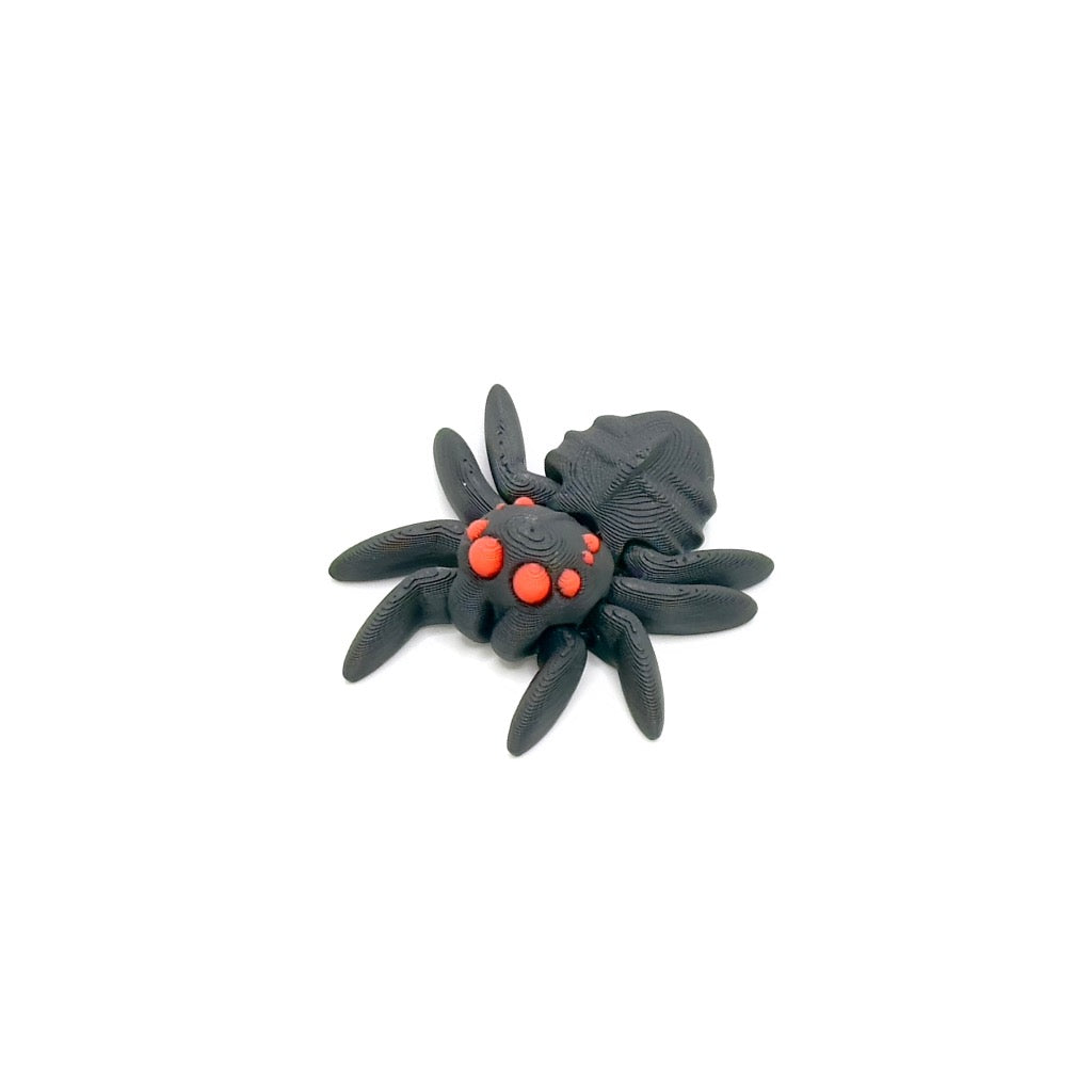 Tiny Spider Black/Red