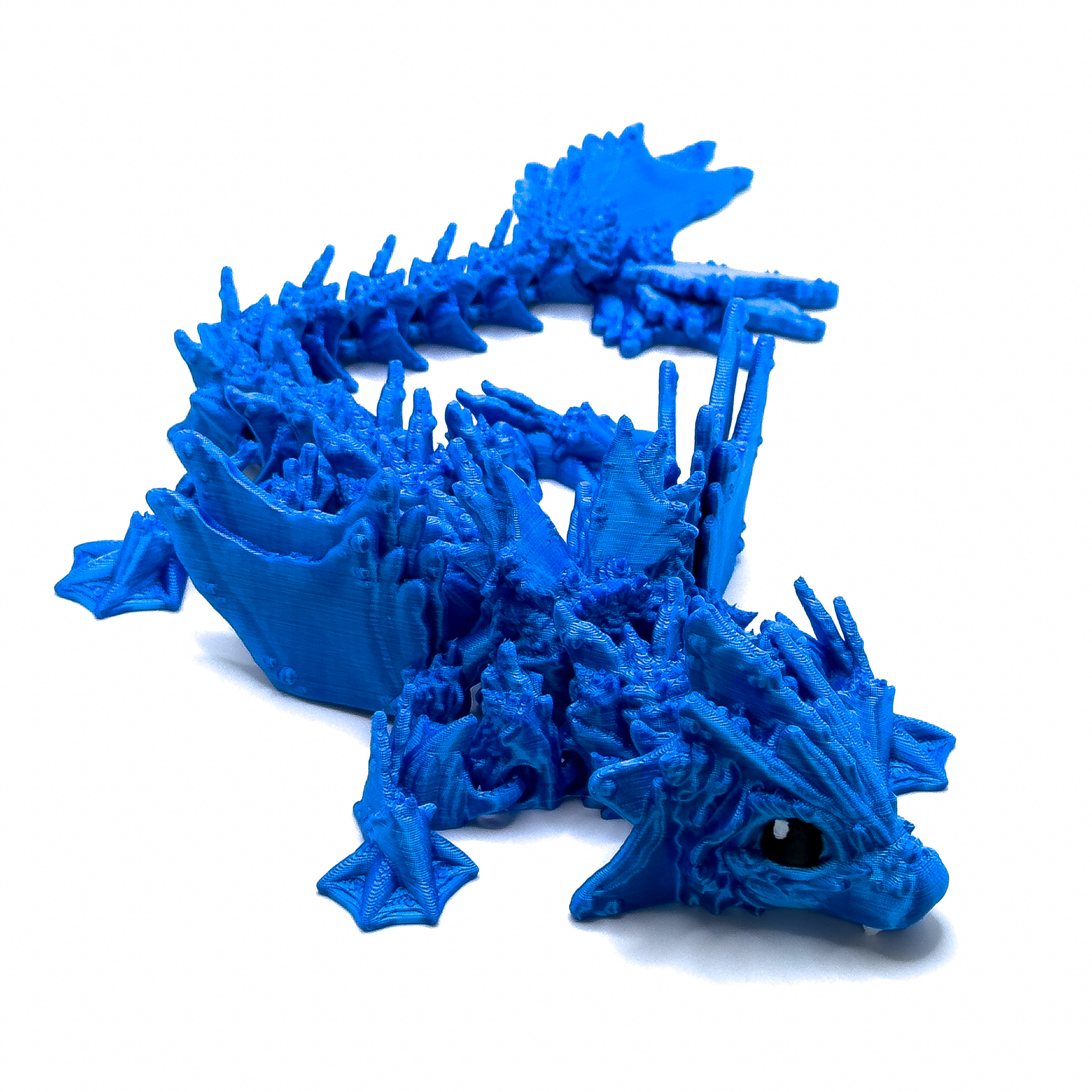 3D Printed Fully Articulated Dragon 